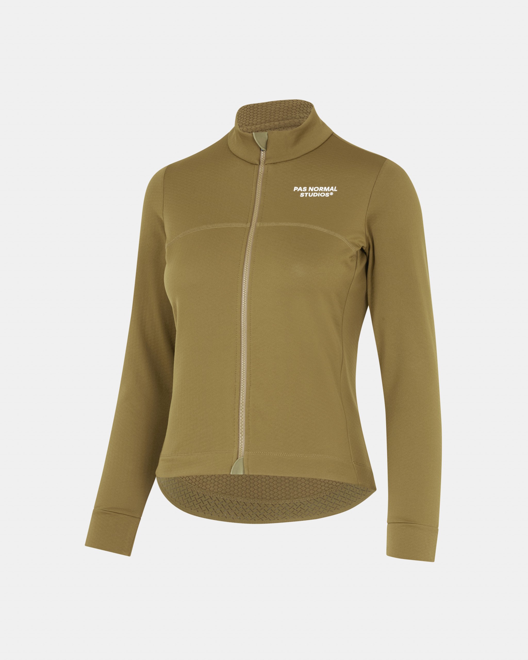 Women's Essential Thermal Long Sleeve Jersey Green Terrain Pas