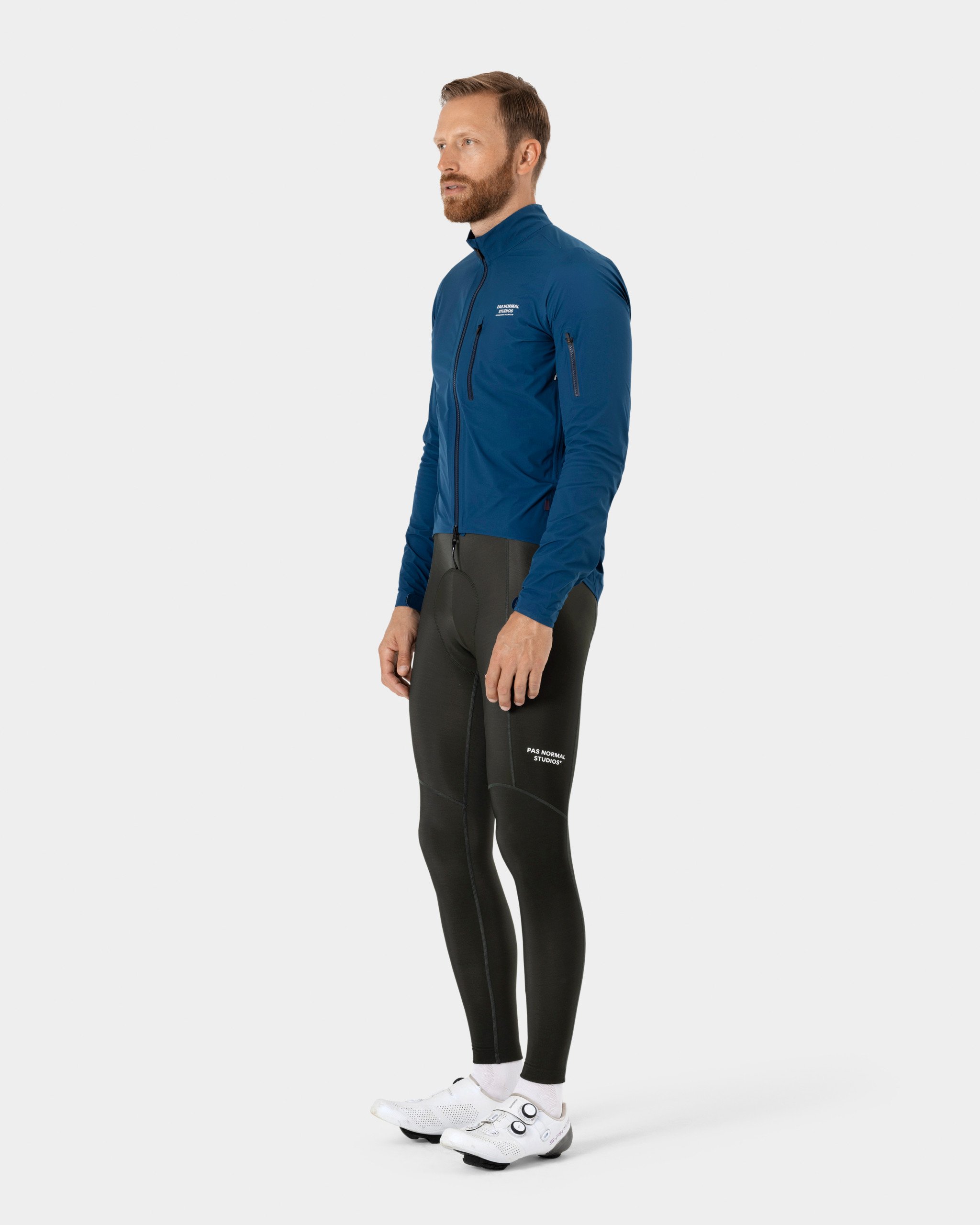 Men's Essential Shield Jacket - Dark Blue - Pas Normal Studios