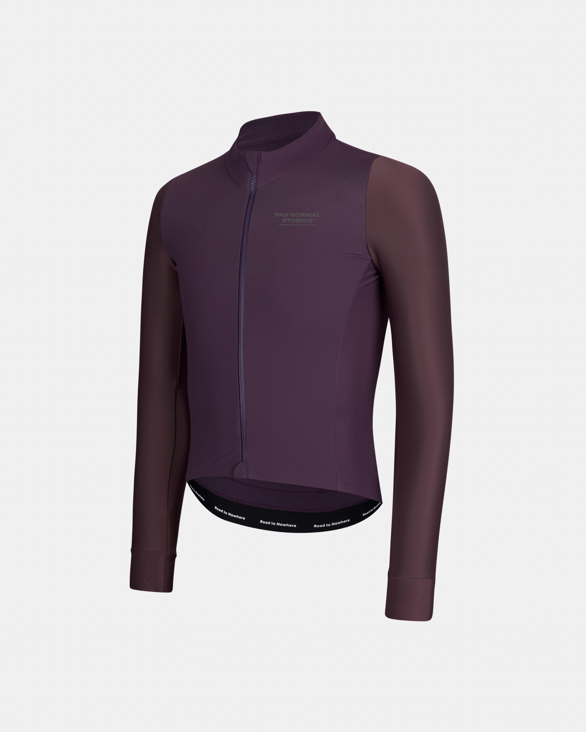 Men's Mechanism Thermal Long Sleeve Jersey Bordeaux Pas Normal Studios