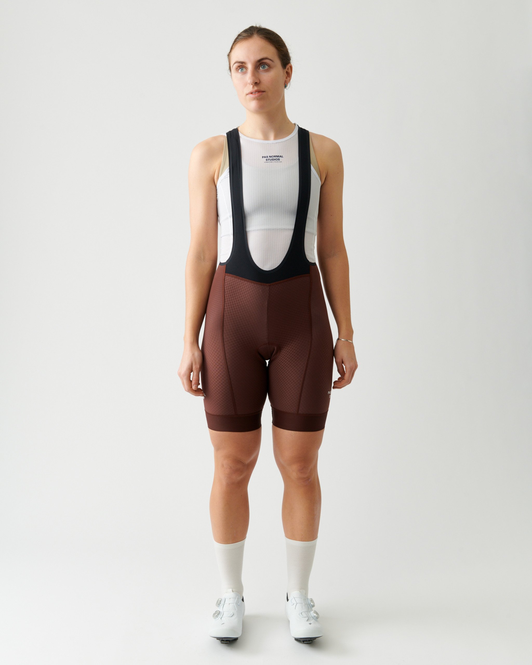 Women's Essential Bibs Burgundy Pas Normal Studios