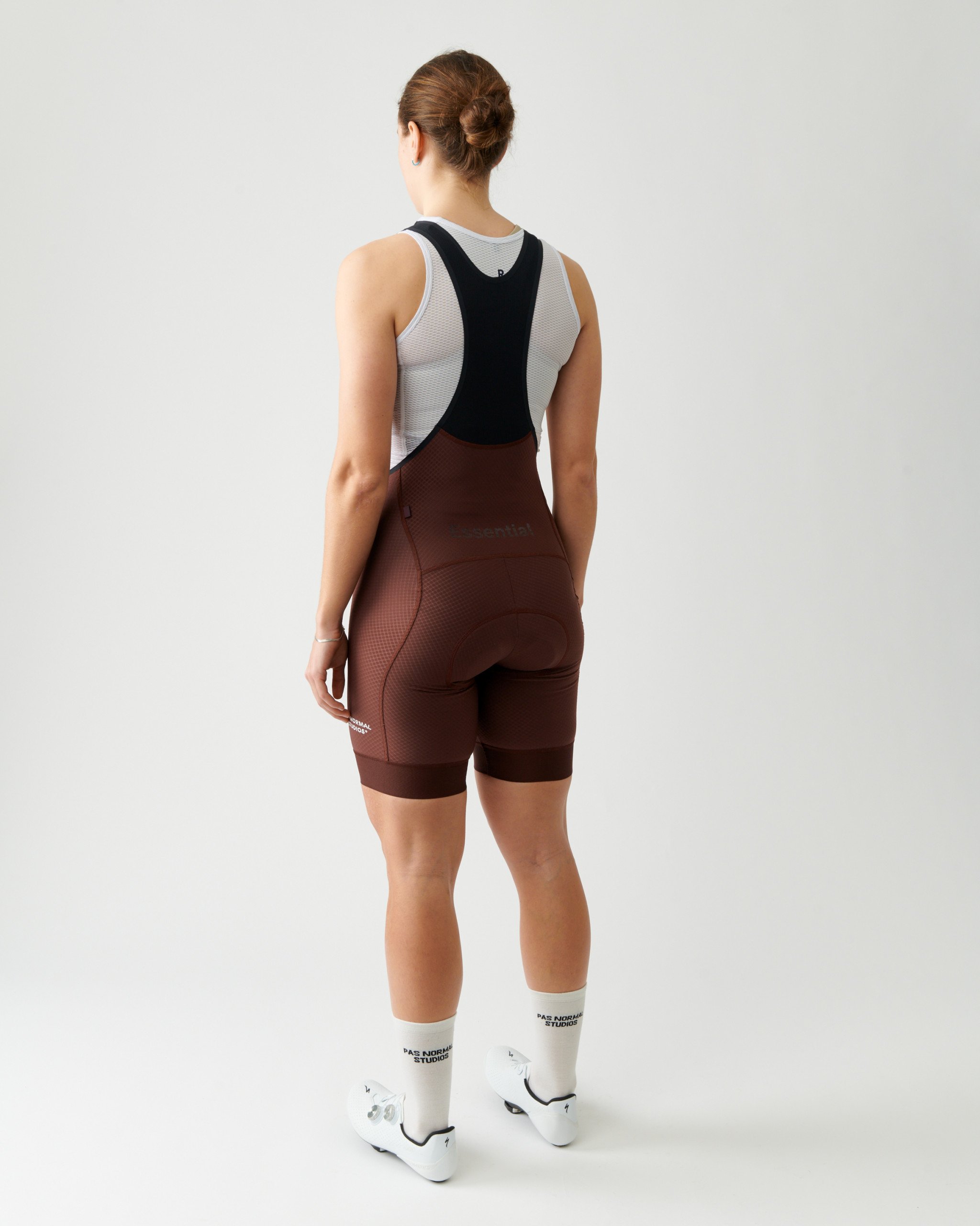 Women's Essential Bibs Burgundy Pas Normal Studios