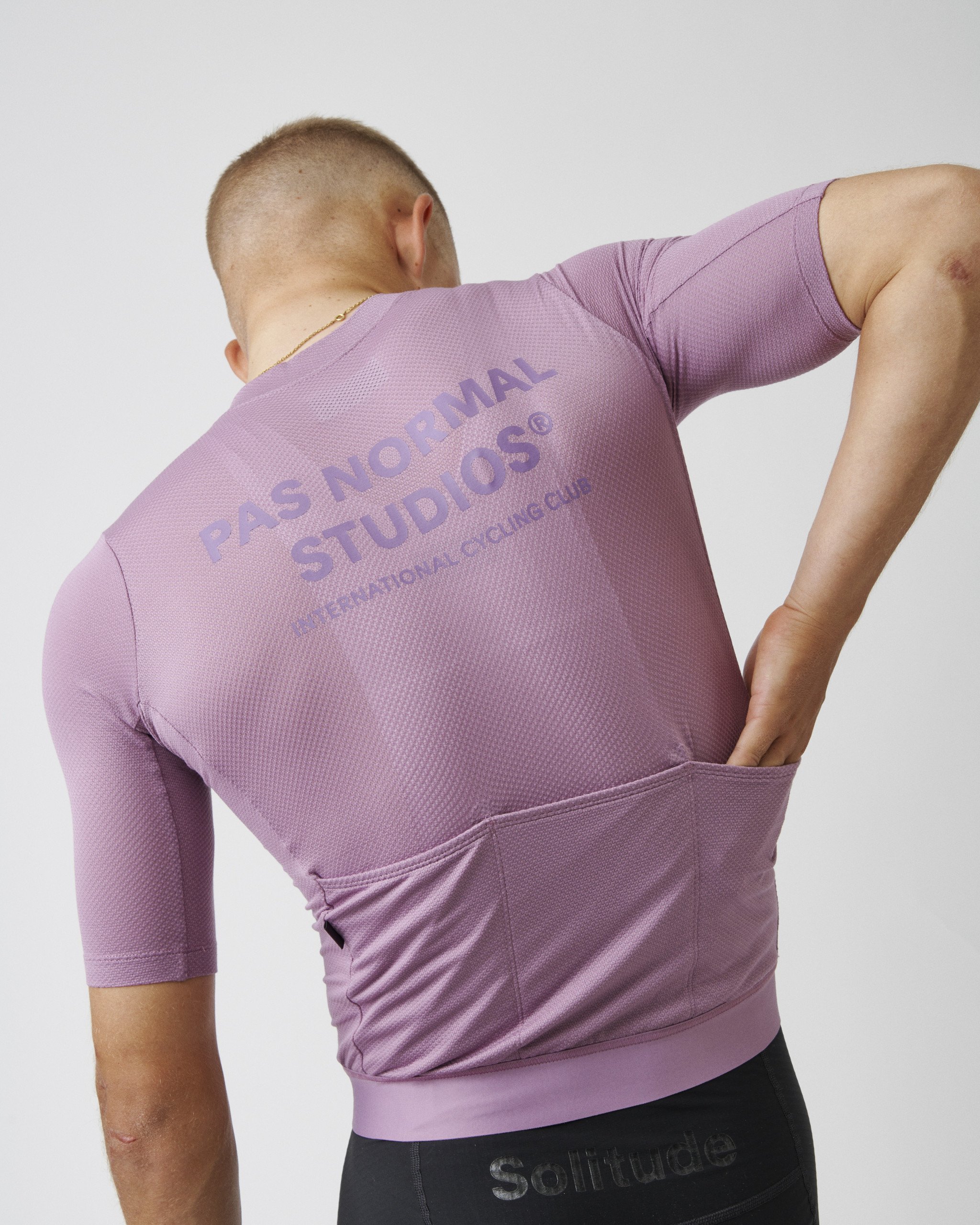 Men's Solitude Mesh Jersey | Pas Normal Studios | En Route