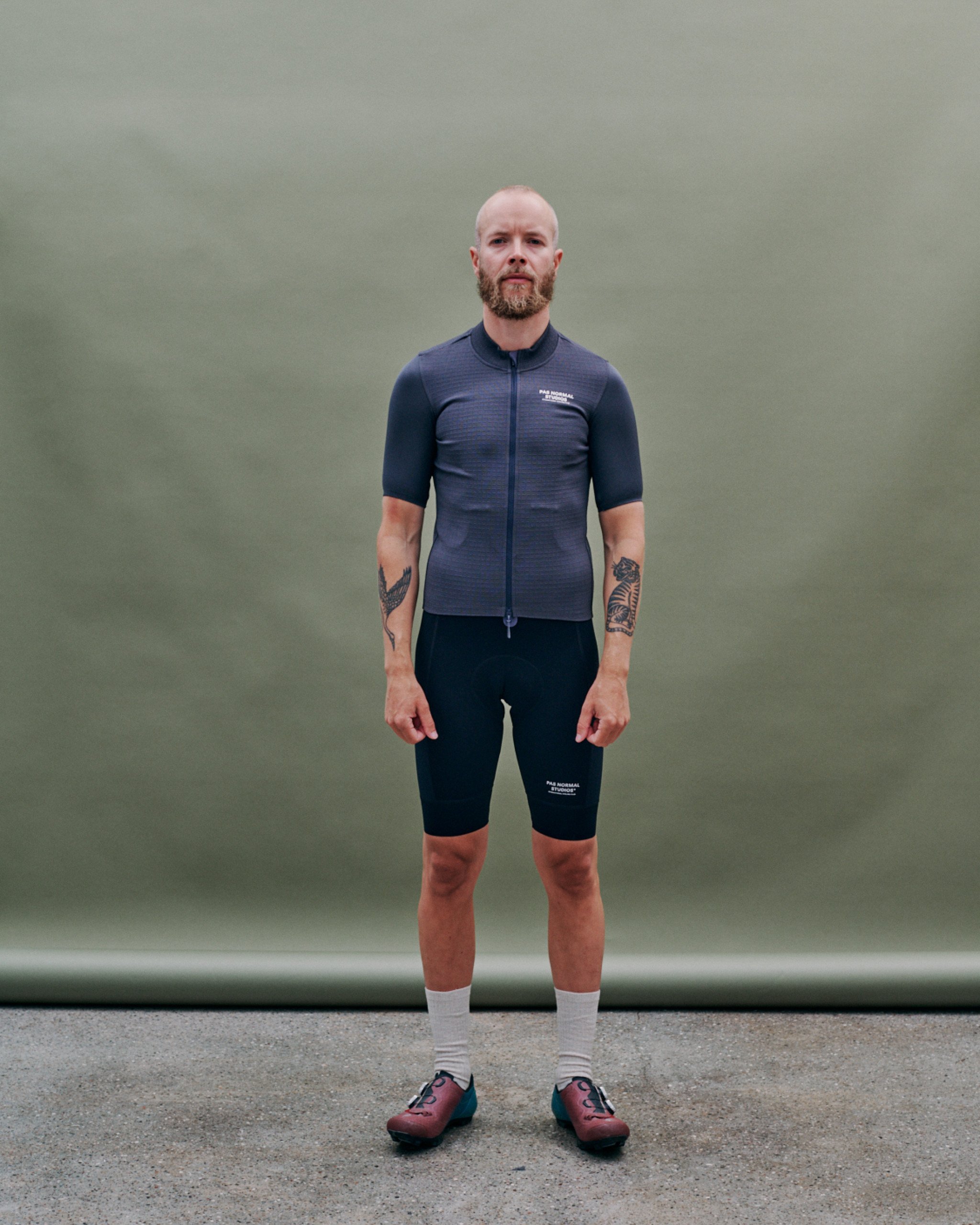 ウェア PNS ESCAPISM WOOL SLEEVE JERSEY S Men's Escapism Wool Long Sleeve Jersey | Pas Normal Studios