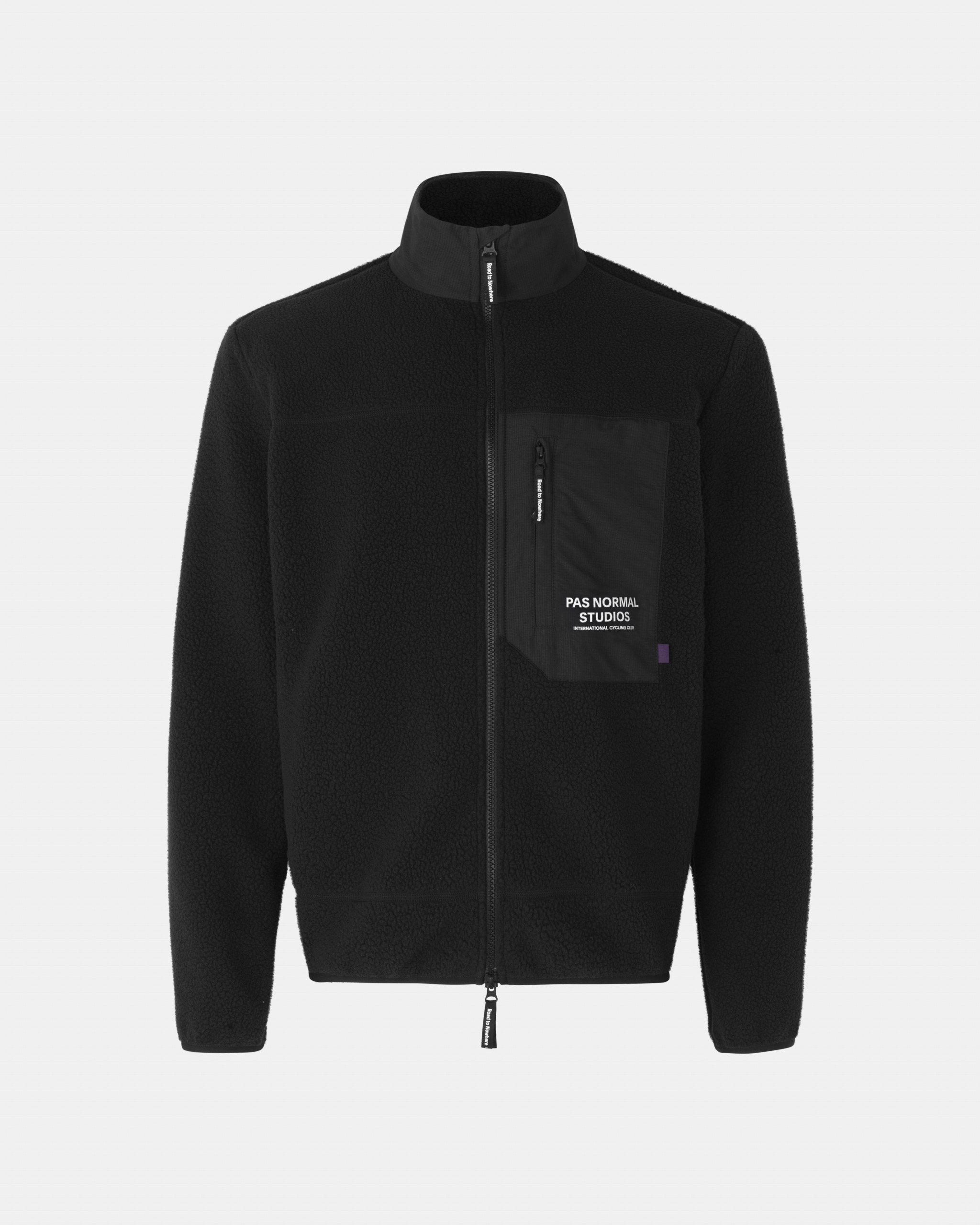 off white fleece jacket