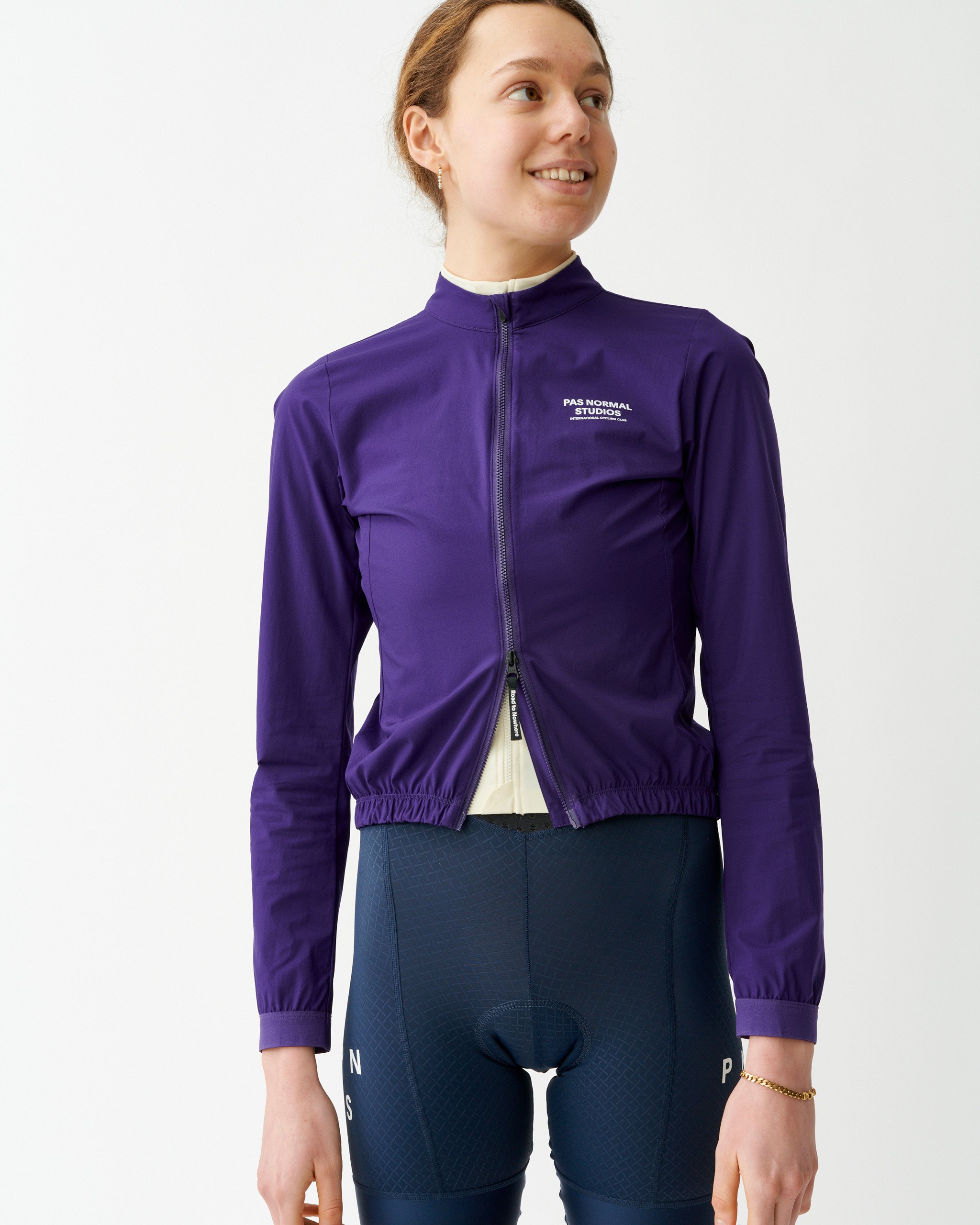 Women's Mechanism Stow Away Jacket - Purple - Pas Normal Studios